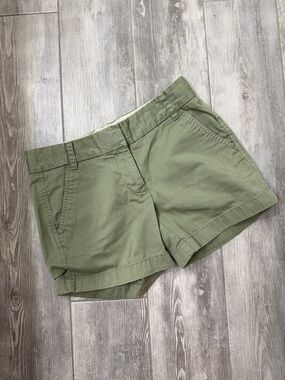 J.Crew size 0 broken in Chino shorts